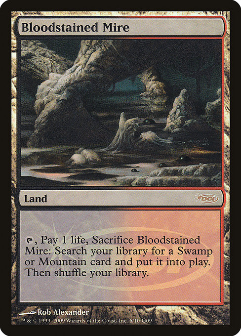 Bloodstained Mire from Judge Gift Cards 2009