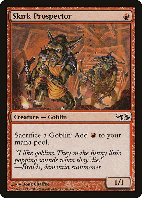 Skirk Prospector from Duel Decks: Elves vs. Goblins