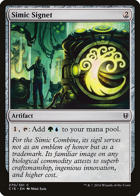 Simic Signet from Commander 2016