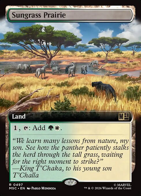 Sungrass Prairie highlighted card art