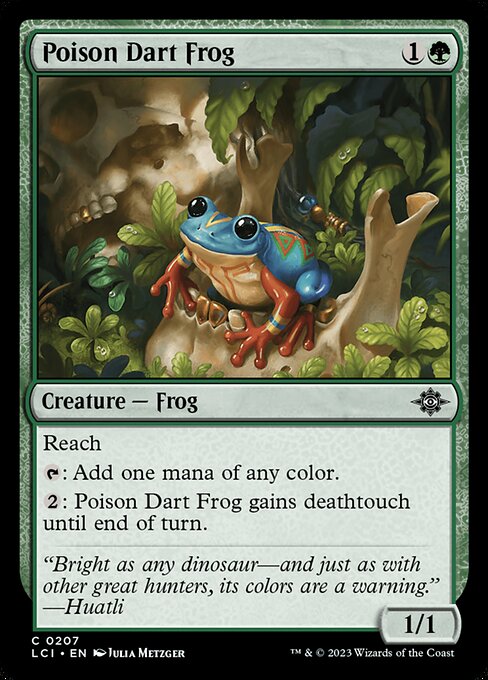Poison Dart Frog from The Lost Caverns of Ixalan