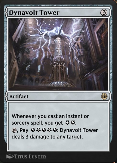 Dynavolt Tower highlighted card art
