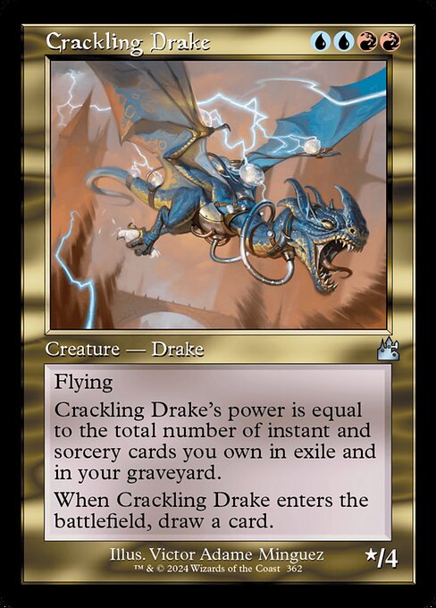 Crackling Drake highlighted card art