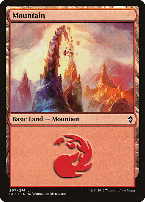 Mountain from Battle for Zendikar