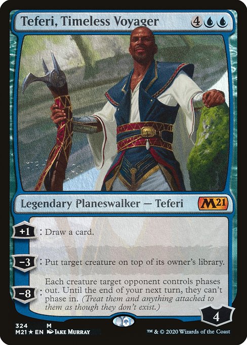 Teferi, Timeless Voyager highlighted card art