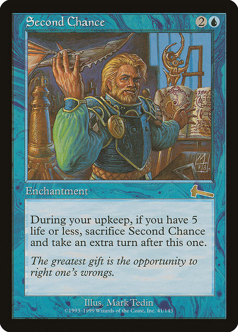 Second Chance highlighted card art