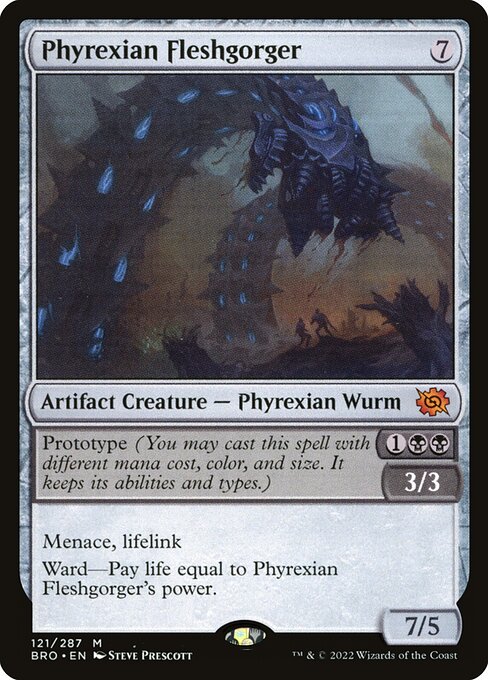 Phyrexian Fleshgorger from The Brothers' War