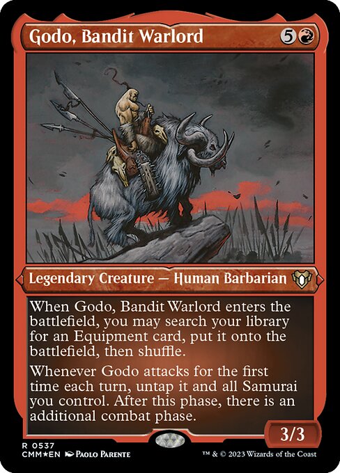 Godo, Bandit Warlord from Commander Masters