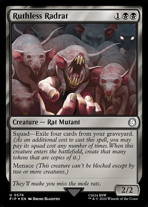 Ruthless Radrat highlighted card art