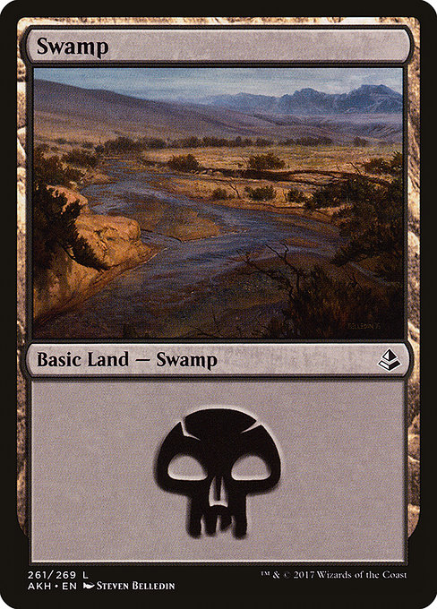 Swamp from Amonkhet
