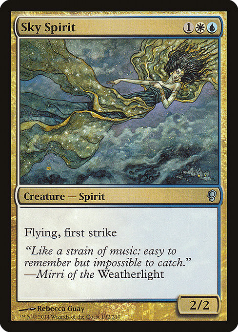 Sky Spirit highlighted card art