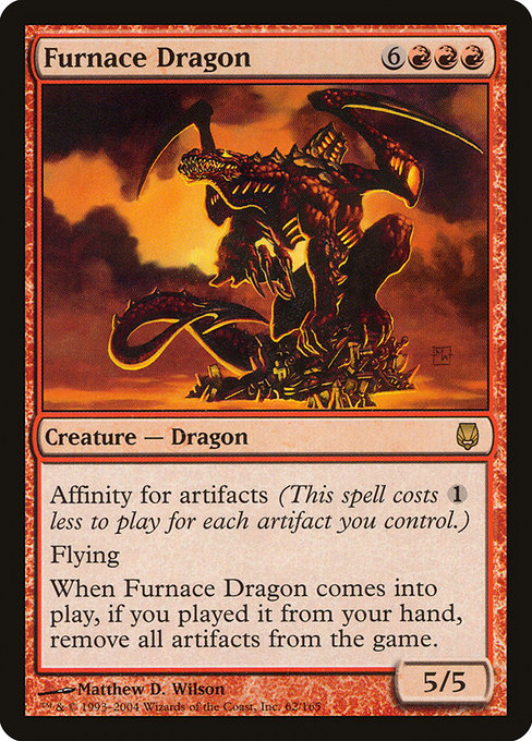 Furnace Dragon from Darksteel