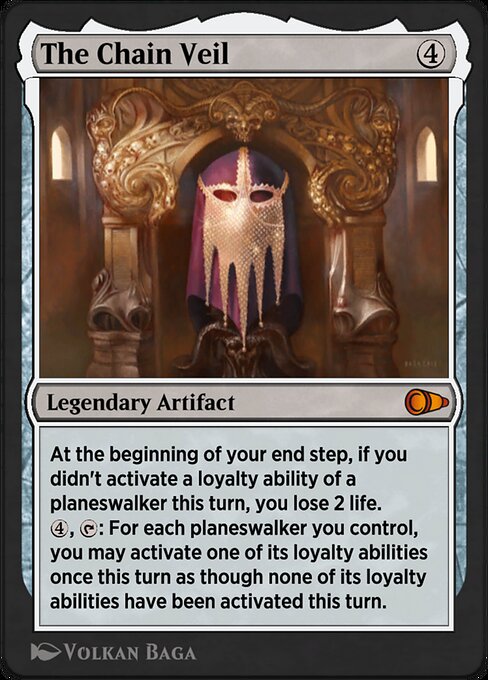 The Chain Veil highlighted card art