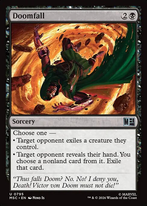 Doomfall from Marvel Super Heroes Commander