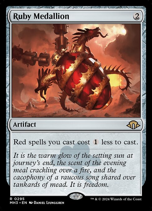Ruby Medallion from Modern Horizons 3