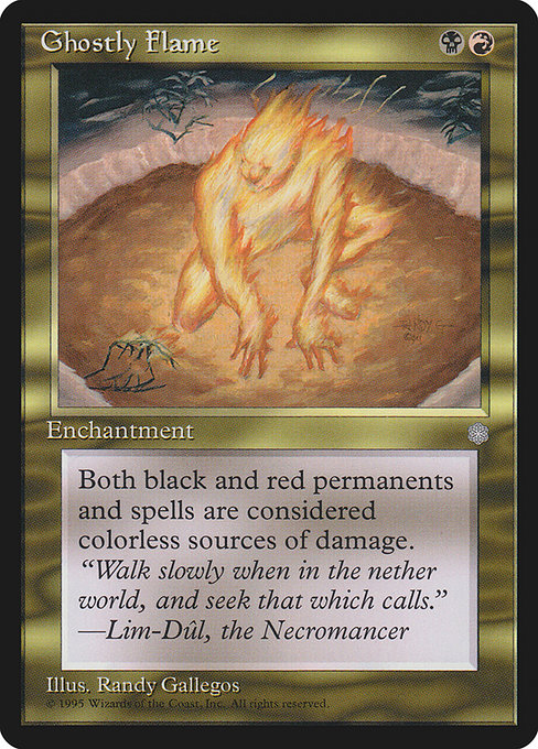 Ghostly Flame highlighted card art