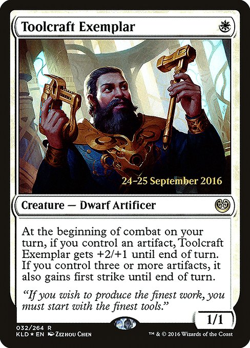 Toolcraft Exemplar from Kaladesh Promos