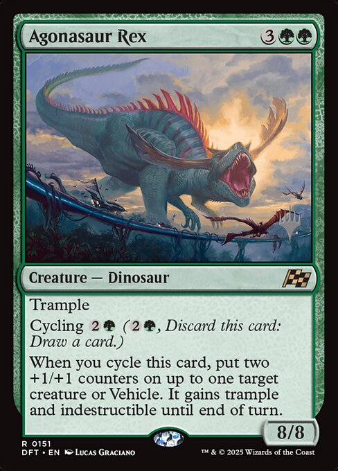 Agonasaur Rex from Aetherdrift Promos