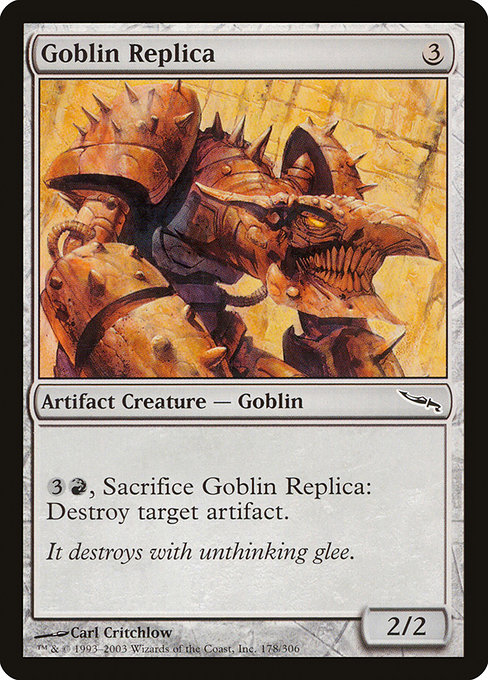 Goblin Replica highlighted card art