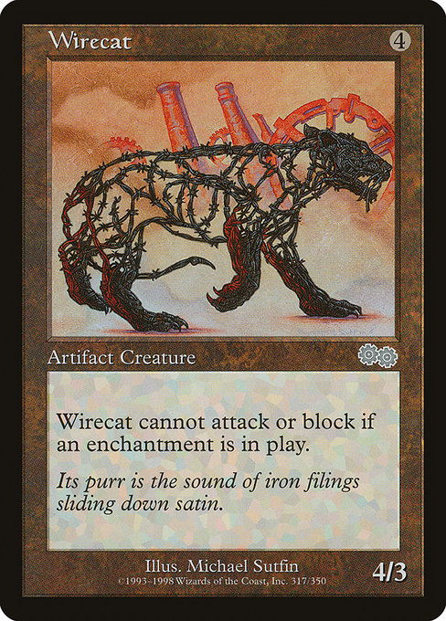 Wirecat highlighted card art