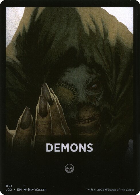 Demons highlighted card art