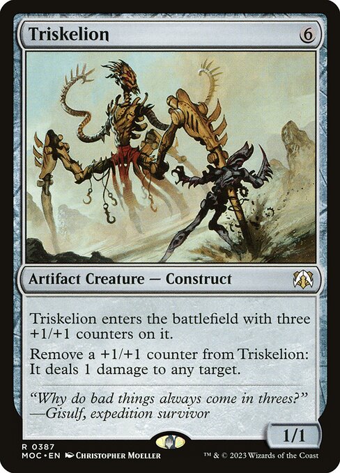 Triskelion highlighted card art