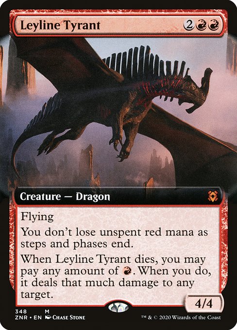 Leyline Tyrant from Zendikar Rising