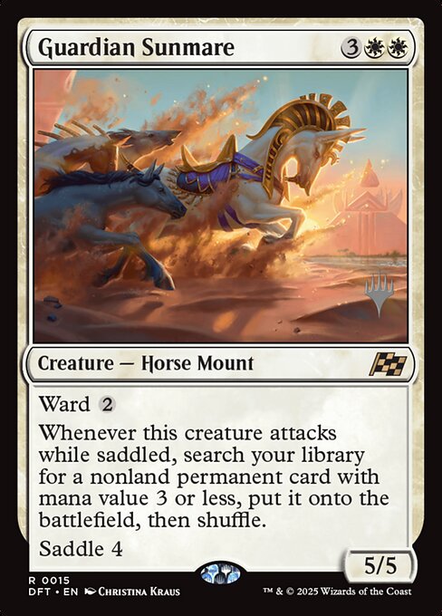 Guardian Sunmare from Aetherdrift Promos