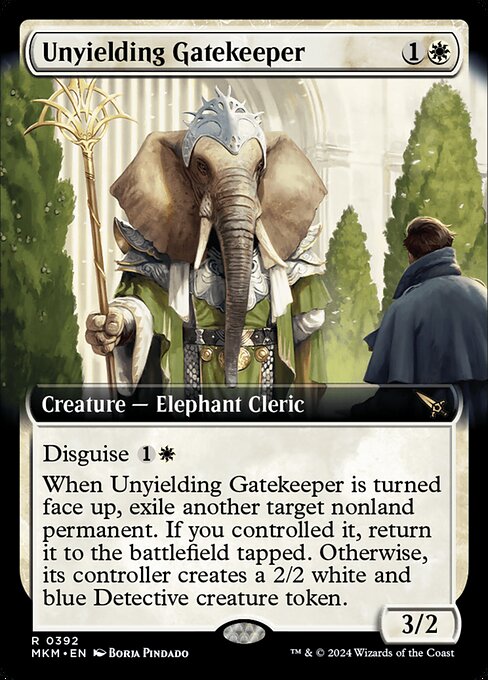 Unyielding Gatekeeper highlighted card art