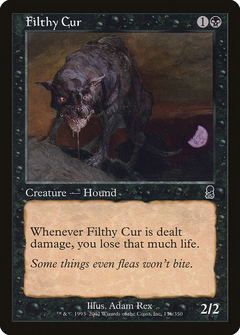Filthy Cur highlighted card art