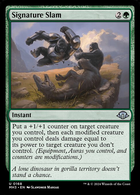 Signature Slam highlighted card art