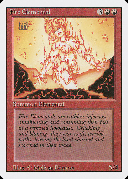 Fire Elemental from Revised Edition