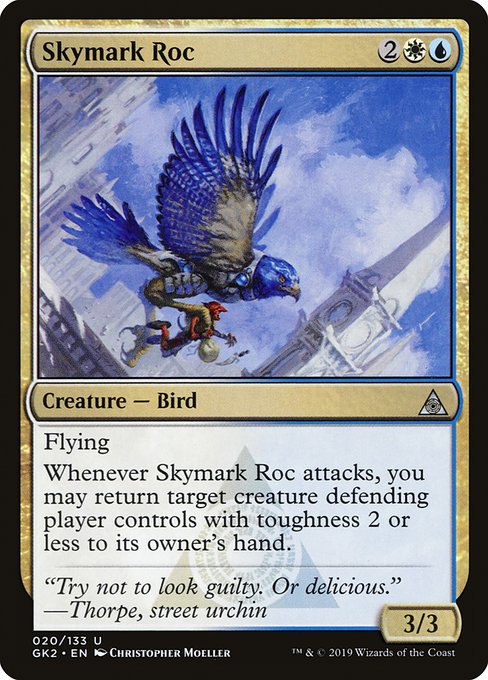Skymark Roc highlighted card art
