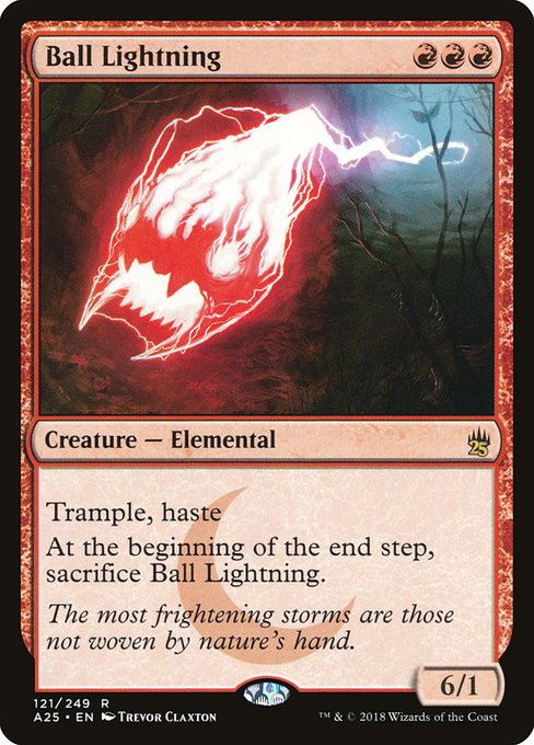 Ball Lightning from Masters 25