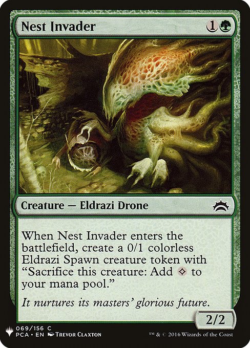 Nest Invader highlighted card art