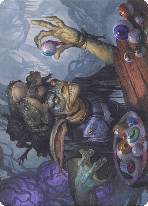 Warteye Witch // Warteye Witch highlighted card art