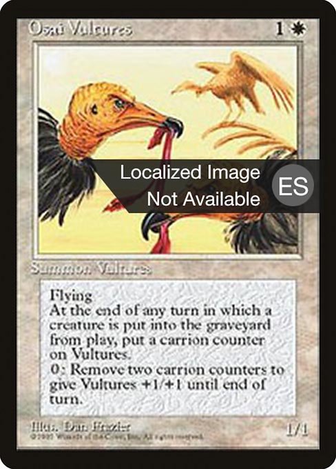 Osai Vultures from Fourth Edition Foreign Black Border
