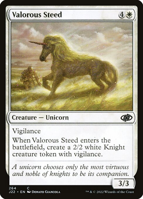 Valorous Steed from Jumpstart 2022