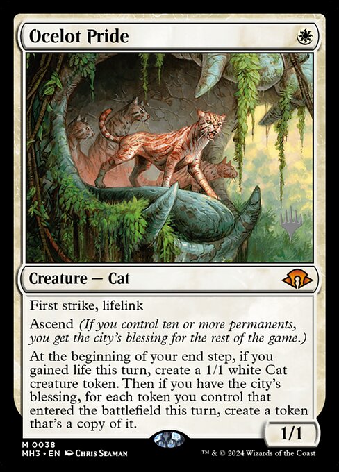 Ocelot Pride from Modern Horizons 3 Promos