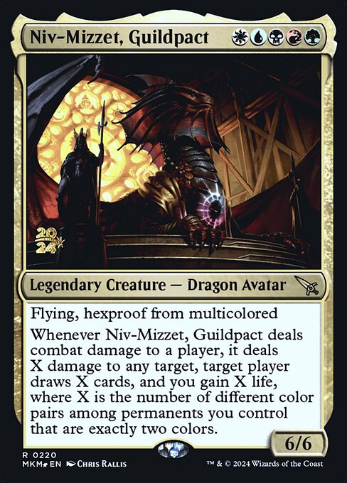 Niv-Mizzet, Guildpact from Murders at Karlov Manor Promos