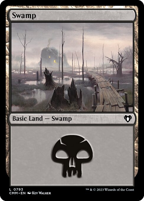 Swamp from Commander Masters
