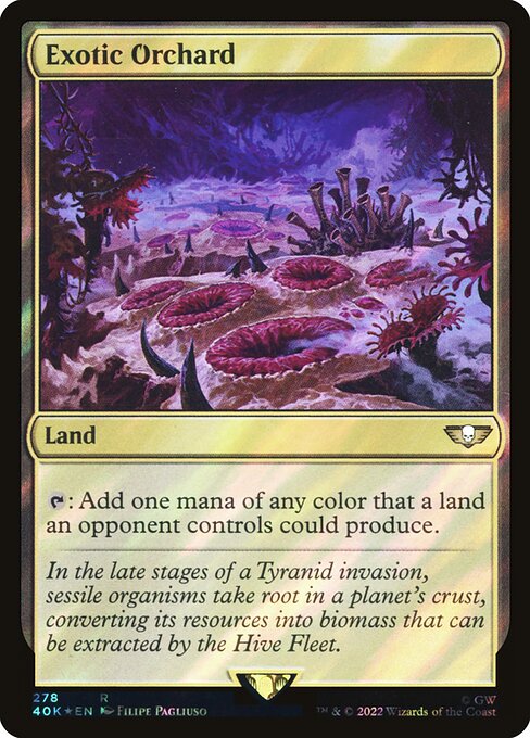 Exotic Orchard from Warhammer 40,000 Commander
