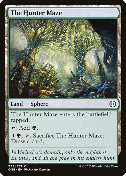 The Hunter Maze highlighted card art