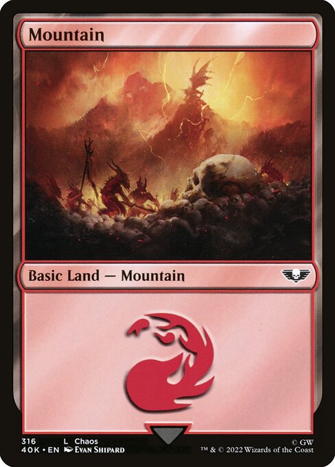Mountain from Warhammer 40,000 Commander