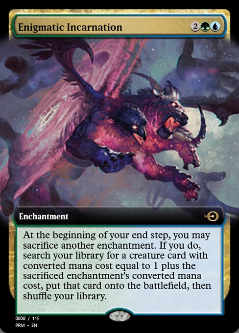Enigmatic Incarnation highlighted card art
