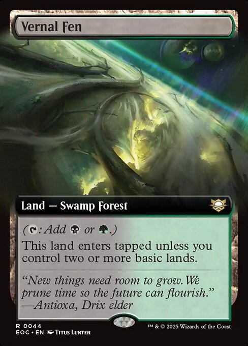 Vernal Fen highlighted card art
