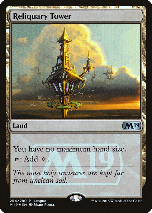 Reliquary Tower from Core Set 2019 Promos