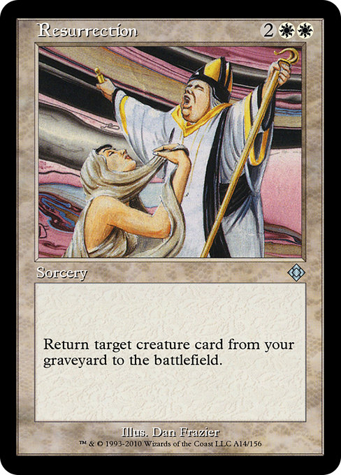 Resurrection from Magic Online Theme Decks