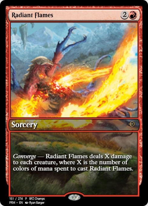 Radiant Flames from Magic Online Promos