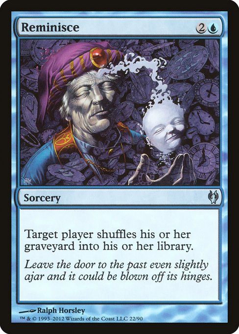 Reminisce highlighted card art